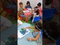 #earlylearningfun  #spongeprinting #education #toddlerslearningvideos #classroomactivity