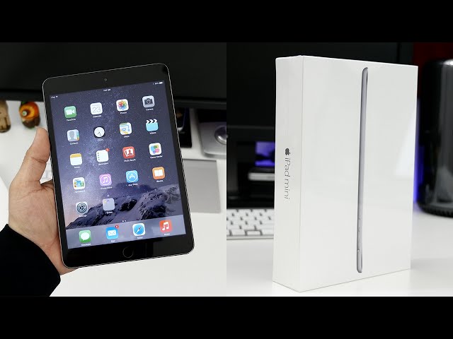 Apple iPad mini 3 Unboxing, Comparisons, & First Impressions!