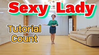 (Tutorial) Sexy Lady linedance tutorial count / High Beginner 초급라인댄스 / 맘영 라인댄스