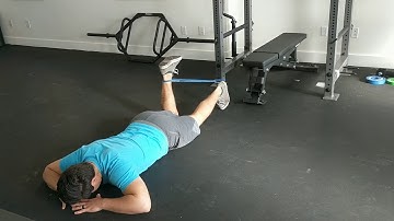 Single Leg Banded Hamstring Curl