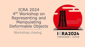 RMDO 2024: IEEE RAS Computer & Robot Vision workshop award & Workshop Closing