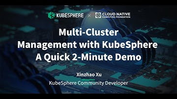 Multi-Cluster Management with KubeSphere: A Quick 2-Minute Demo
