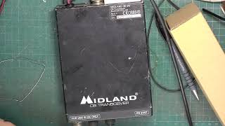Midland 38 PR27/97 UK/EU FM 80 channel CB radio - repair & service pt1