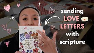 Studio Art Vlog | Creating a Scripture Valentine from Scratch 💌