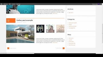 MetroStyle WordPress Theme - Tutorial - Setting up the Blog