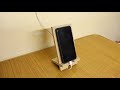 Make a wooden phone stand | Simple Phone Charging Stand | DIY | GK's Wooden Workshop