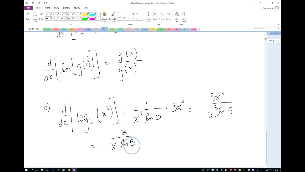 Calculus II - Logarithmic and Exponential Functions Revisited (Part 1 ...