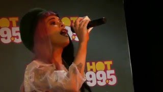 Melanie Martinez - Pity Party (Acoustic) LIVE HD (2016) HOT 99.5