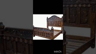 Wooden Antique Bed 1680,,