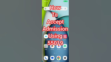 Accept Your JAMB Admission Instantly Using 55019 SMS!✅