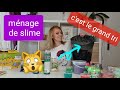 Je trie ma collection de slime 2021 jouvre 1kg de slime 