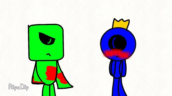 Forget about me and unfoll me on X: Green #RainbowFriends #Roblox #Green # Fanart  / X