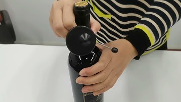 How to protect a protect wine bottle with EAS security bottle tag?