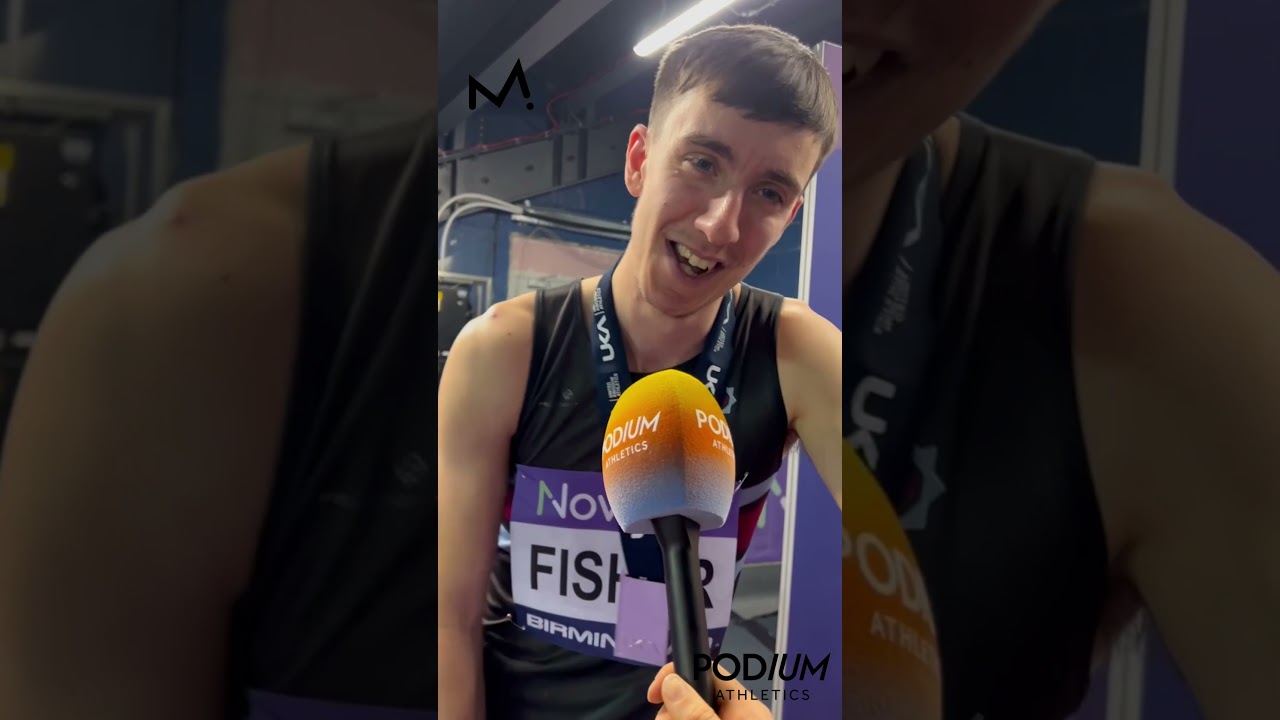 800m Silver British Indoor Championships - Harry Fisher