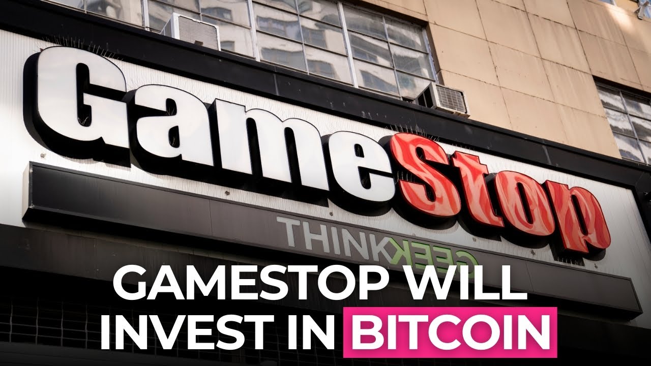 GameStop Says it Will Invest in Bitcoin, Shares Rise