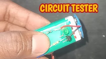 Circuit tester !! with bc547 transistor !! prc technic  #tester #multimeter #digitalmeter #diyideas