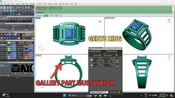How To Make Gents Ring Jewellery Design Matrix 9 (Unity Institute)