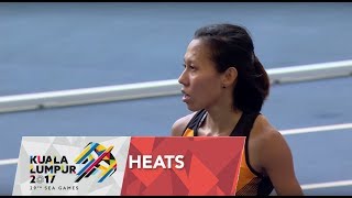 Athletics Women's 100m Semi - Final 2 | 29th SEA Games 2017