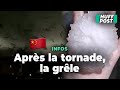 Aprs une tornade meurtrire la chine touche par une puissante tempte de grle