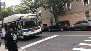 Ridgewood-Catalpa and Downtown Brooklyn(Flatbush Av) bound B38 buses @ Dekalb-Wilson Avs