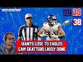 Giants Lose to Eagles, Cam Skattebo Likely Done | 86