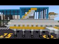 How to build an Airport in Minecraft.