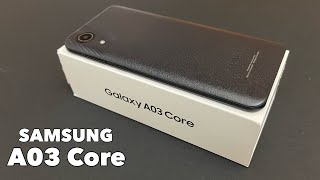 Unboxing SAMSUNG Galaxy A03 Core - Black