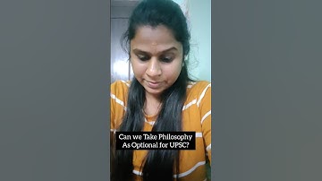 Can We Take Philosophy as Optional for UPSC in Tamil? #upsc #upsctamilbyharini #upscoptional
