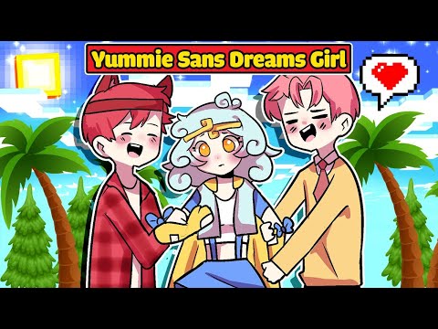 YUMMIE TROLL HIHA BẰNG CÁCH GIẢ LÀM SANS DREAM GIRL TRONG MINECRAFT*YUMMIE SANS DREAM GIRL 💋😍