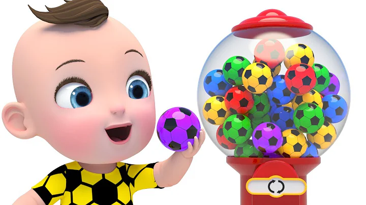 Sweet Gumball ⚽️ Machine Song! | Itsy Bitsy Spider Nursery Rhymes Playground | Baby & Kids Songs
