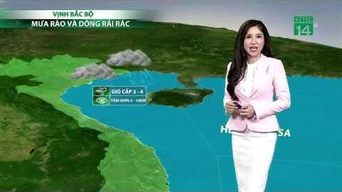 Thời tiết 6h ngày 22/05/2019: Vẫn còn mưa ở miền Bắc, miền Trung | VTC14