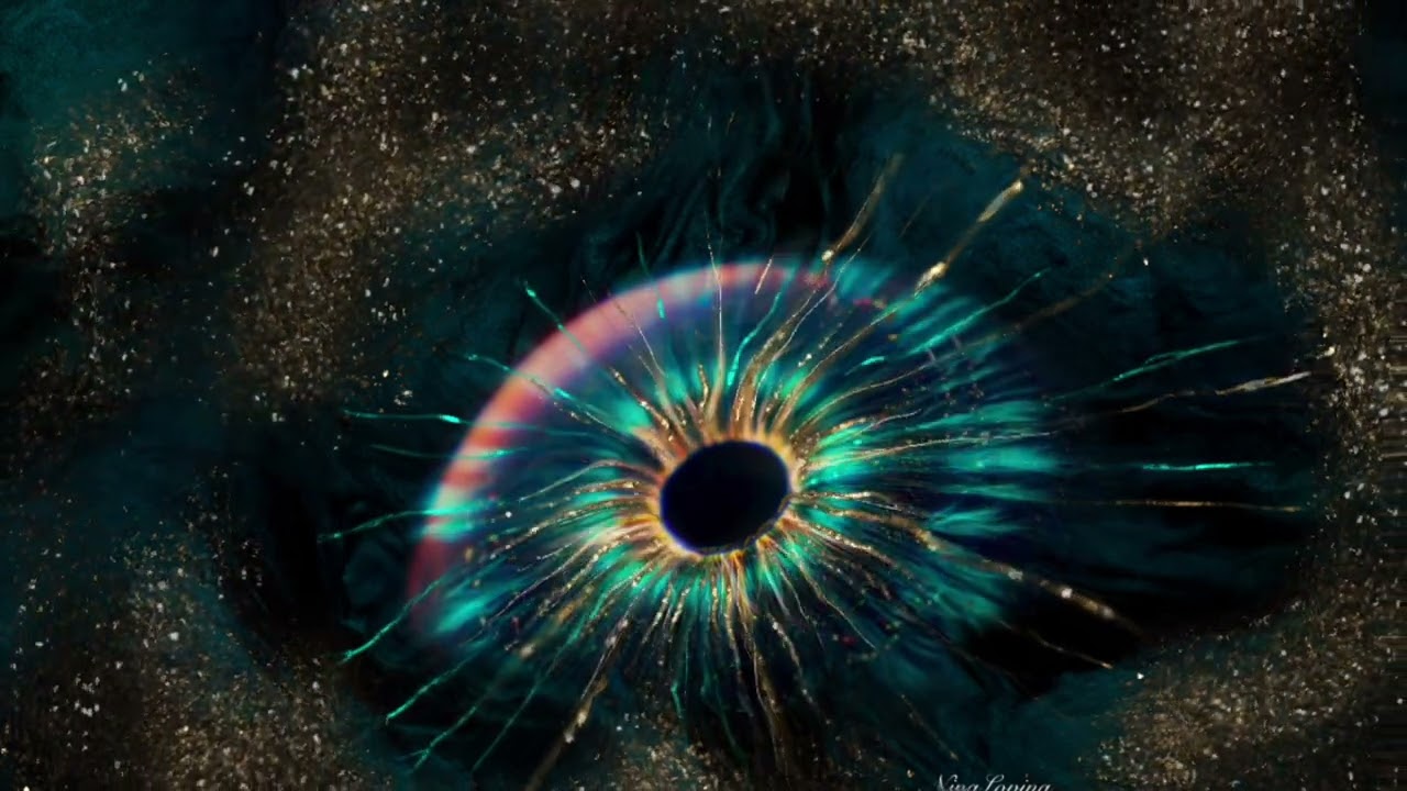 The Eye of the Universe l Meditation Art Therapy | Awakening Higher Mind | Activate the Third Eye