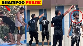 Shampoo Prank in Swimming Pool Part 4 | Funny Reactions 😂😅