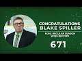 Blake spiller mjhl wins record ceremony  jan 192024