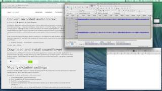 Convert recorded audio to text