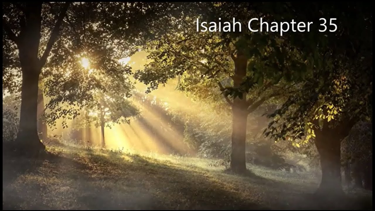 The Book of Isaiah Chapter 35 - New King James Version (NKJV) - Audio ...