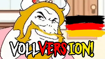 DEUTSCHE VOLLVERSION | Asgore runs over Dess with GERMAN lyrics