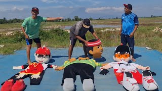 BADUT LUCU MENEMUKAN KOSTUM BADUT YANG TERCECER~Badut Boboiboy Salah Pakai Kostum Badut