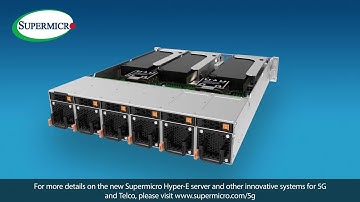 Supermicro SuperMinute: Hyper-E Configurable Edge Server