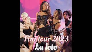 La loto- TINI TOUR 2023