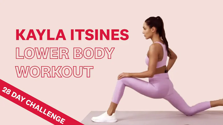 Kayla Itsines Lower Body Bodyweight & Legs Workout...