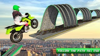 Stunt Bike Impossible Tracks (By Evolution Game) Android Gameplay HD screenshot 3