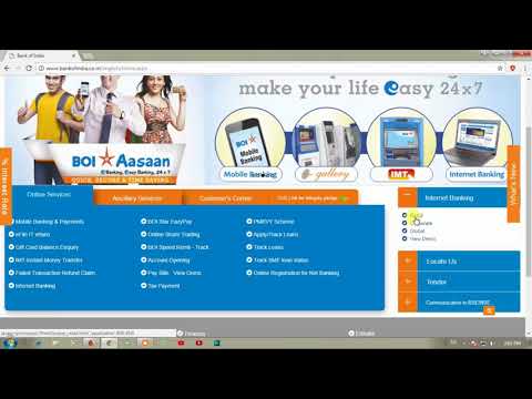 Bank of India Online Banking Login  Sign in