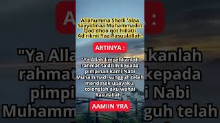 Sholawat Adrikni Beserta Artinya #islamicquotes #shorts #janganlupasubscribe