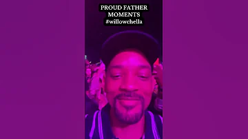 Will Smith CRIES at Coachella: During Willow Smith's Performance #willsmith #shorts #willowsmith