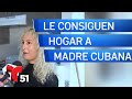 Madre cubana y sus hijos ya tienen nuevo hogar