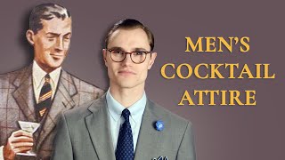 mens cocktail attire no tie