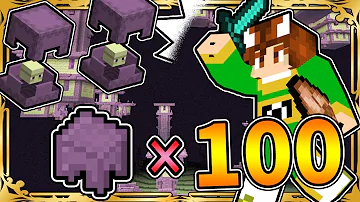 ぽこくら 311 シュルカーの殻100個集めるまで帰れません マインクラフト ゆっくり実況プレイ Mp3