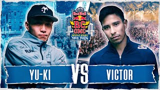 B-Boy Yu-Ki vs. B-Boy Victor | Semifinal | Red Bull BC One World Final 2022 New York
