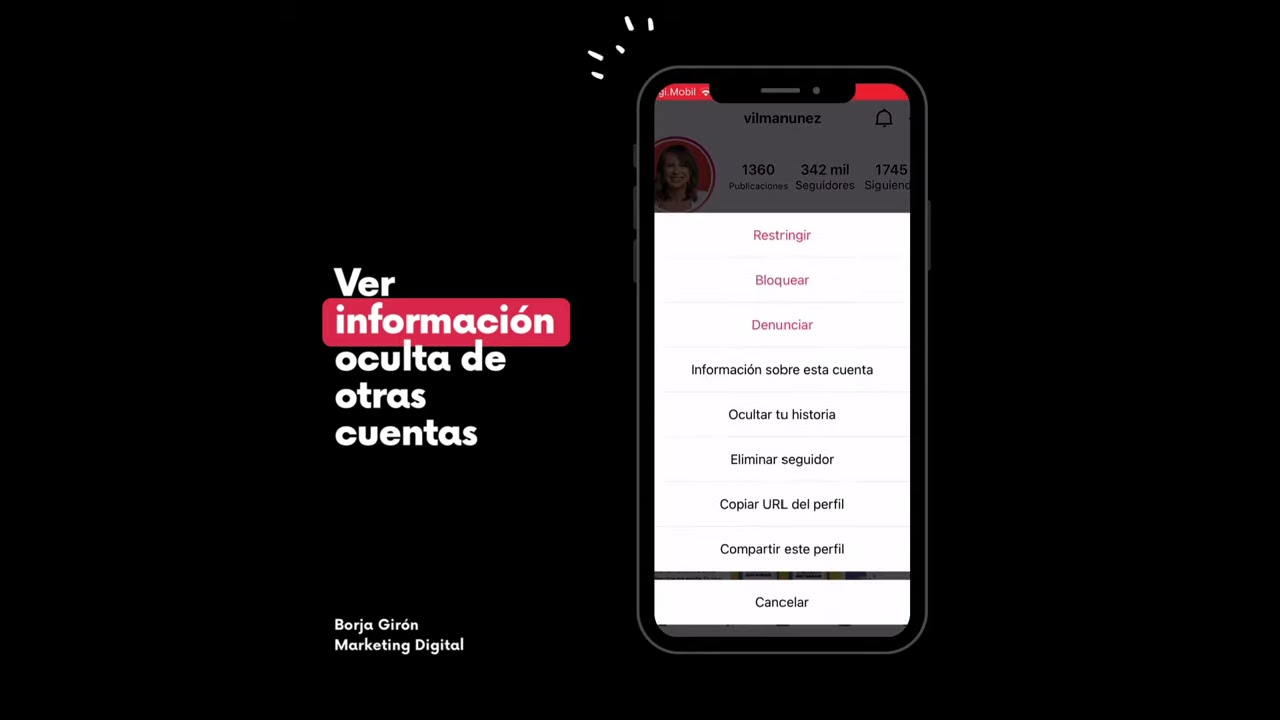 Cómo espiar a otras cuentas de Instagram